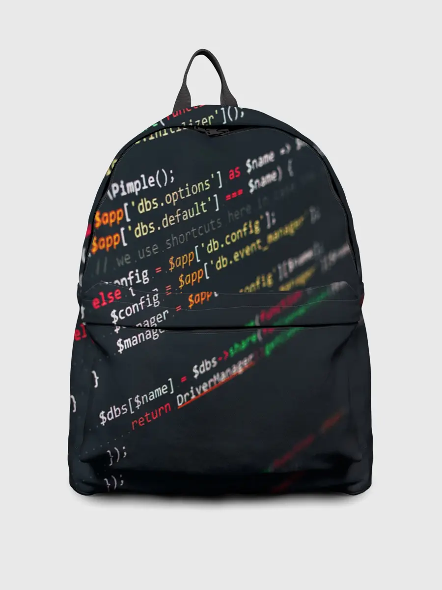 Рюкзак джинсовый / ПРОГРАММИСТ