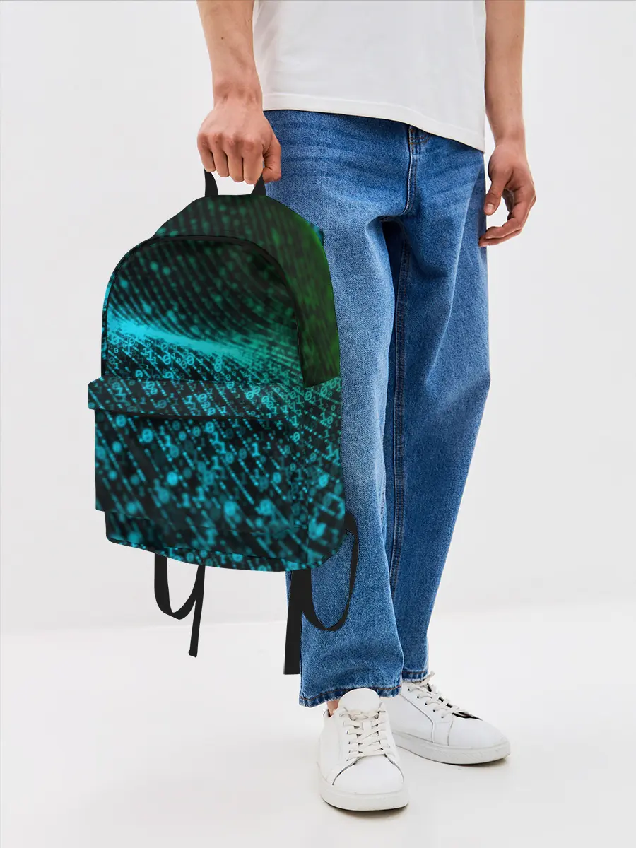 Рюкзак джинсовый / ПРОГРАММИСТ