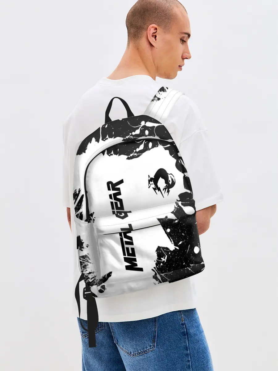 Рюкзак джинсовый / METAL GEAR SOLID