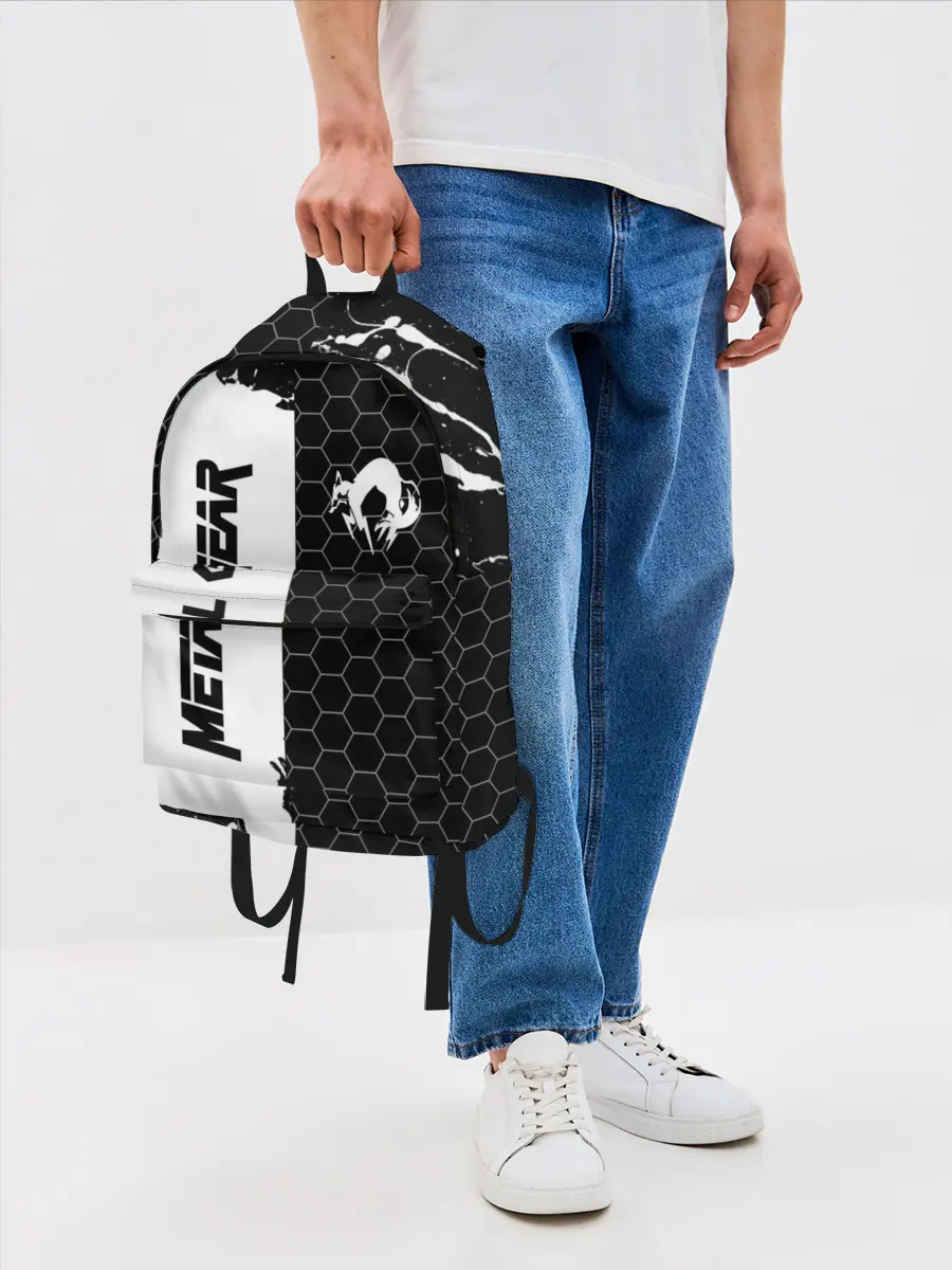 Рюкзак джинсовый / METAL GEAR SOLID