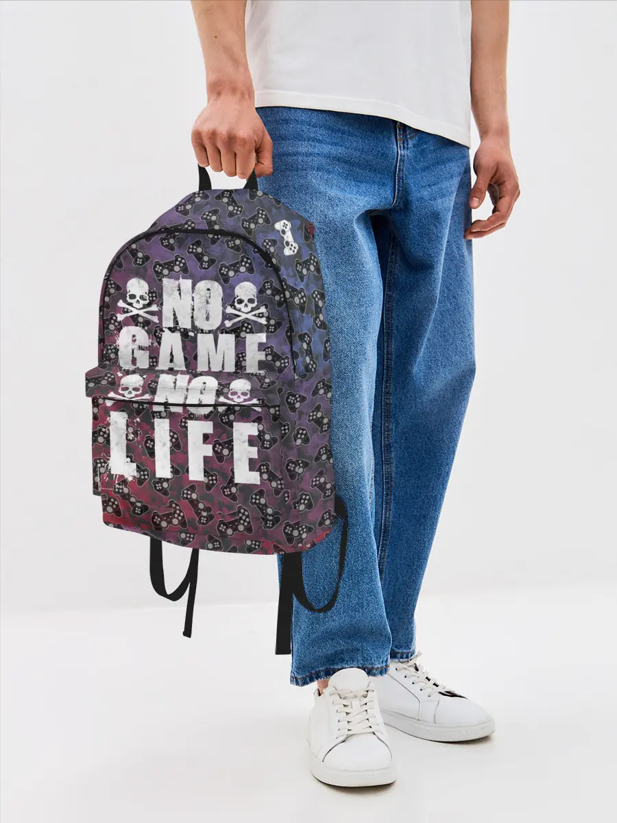 Рюкзак джинсовый / No Game No Life