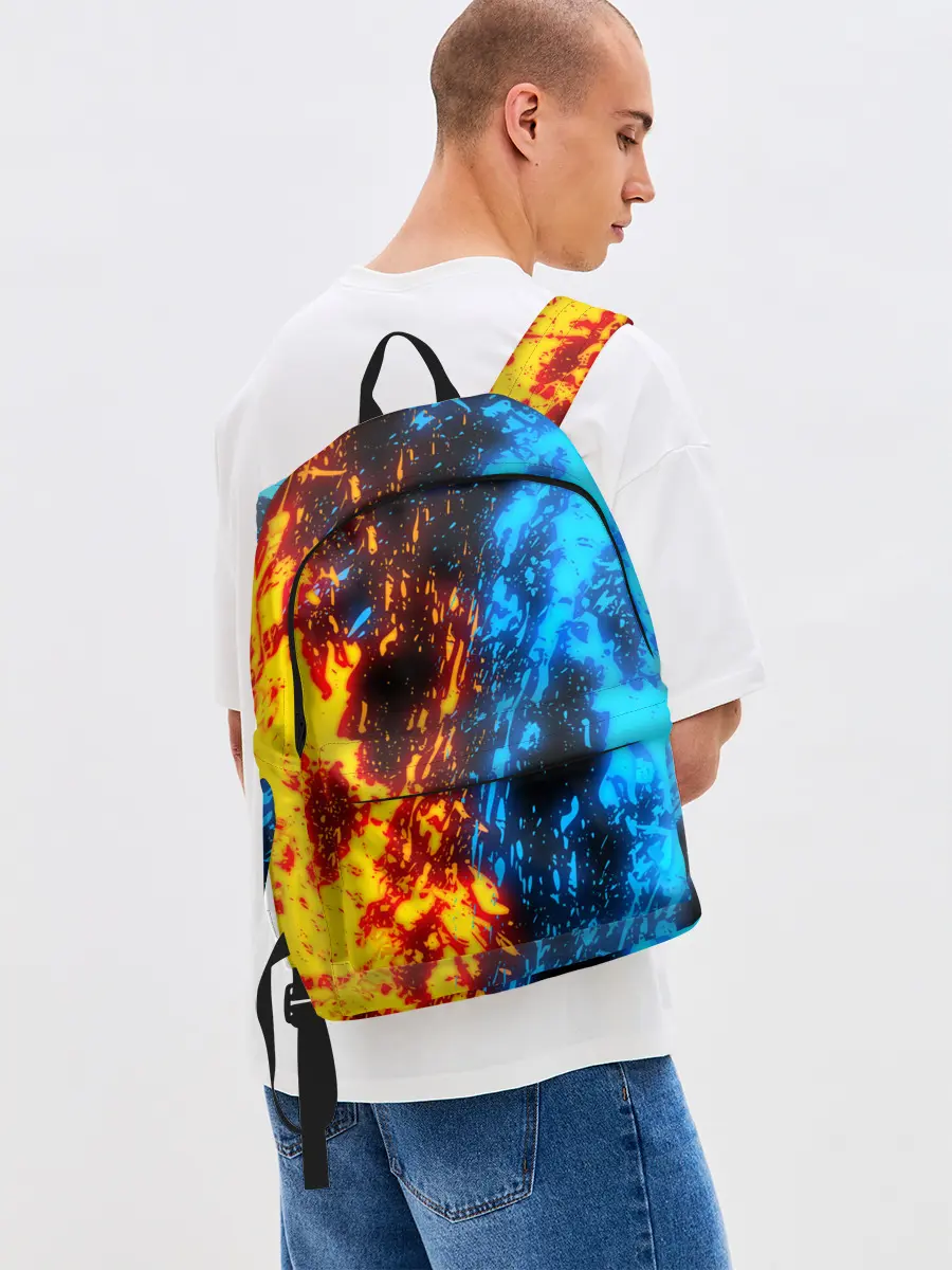 Рюкзак джинсовый / БИТВА ОГНЕЙ