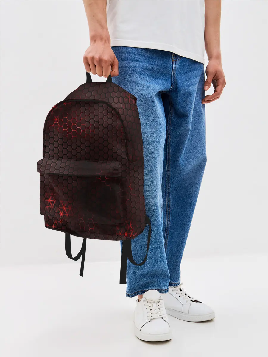 Рюкзак джинсовый / СТАЛЬНАЯ БРОНЯ