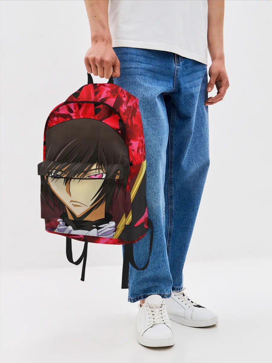 Рюкзак джинсовый / GODE GEASS textured