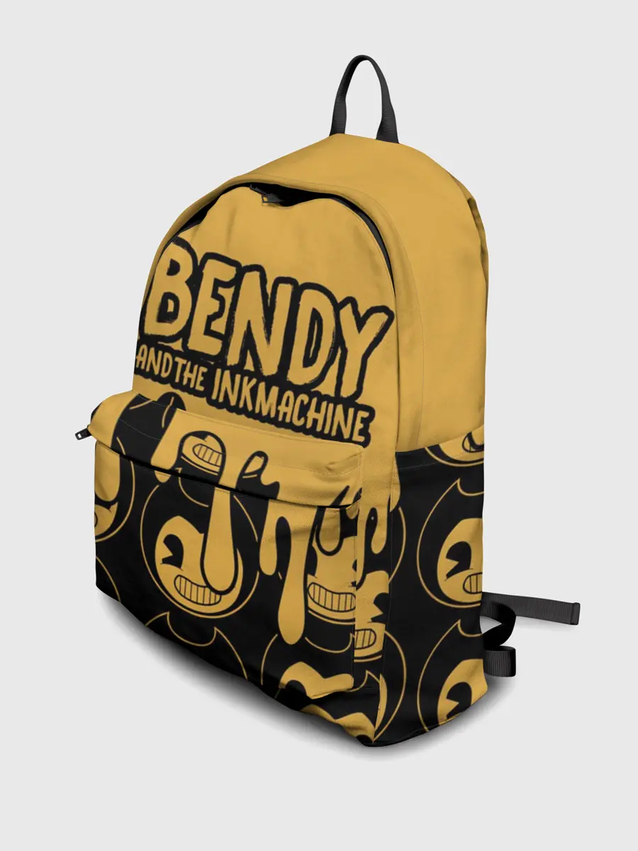 Рюкзак джинсовый / Bendy And The Ink Machine