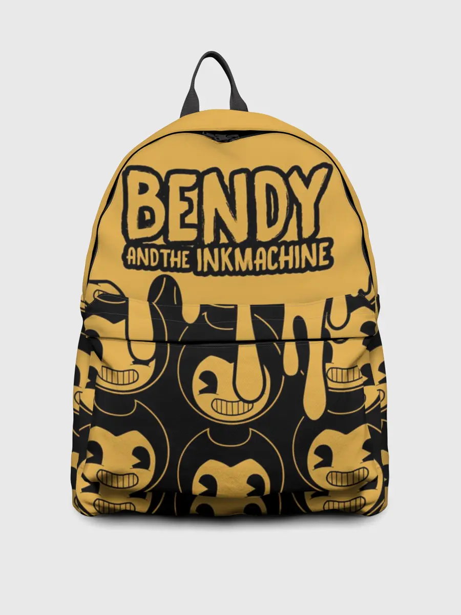 Рюкзак джинсовый / Bendy And The Ink Machine