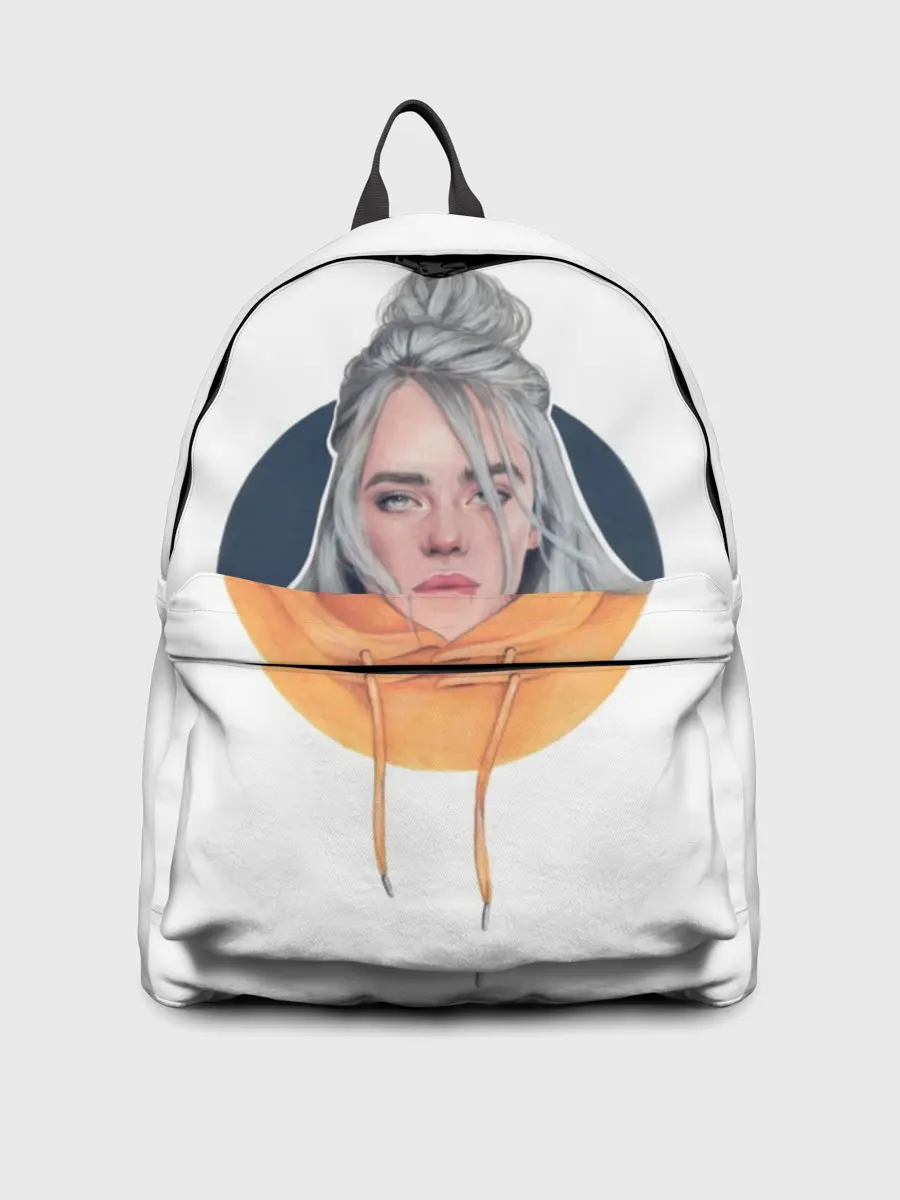 Рюкзак джинсовый / Billie Eilish art 1