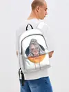 Рюкзак джинсовый / Billie Eilish art 1
