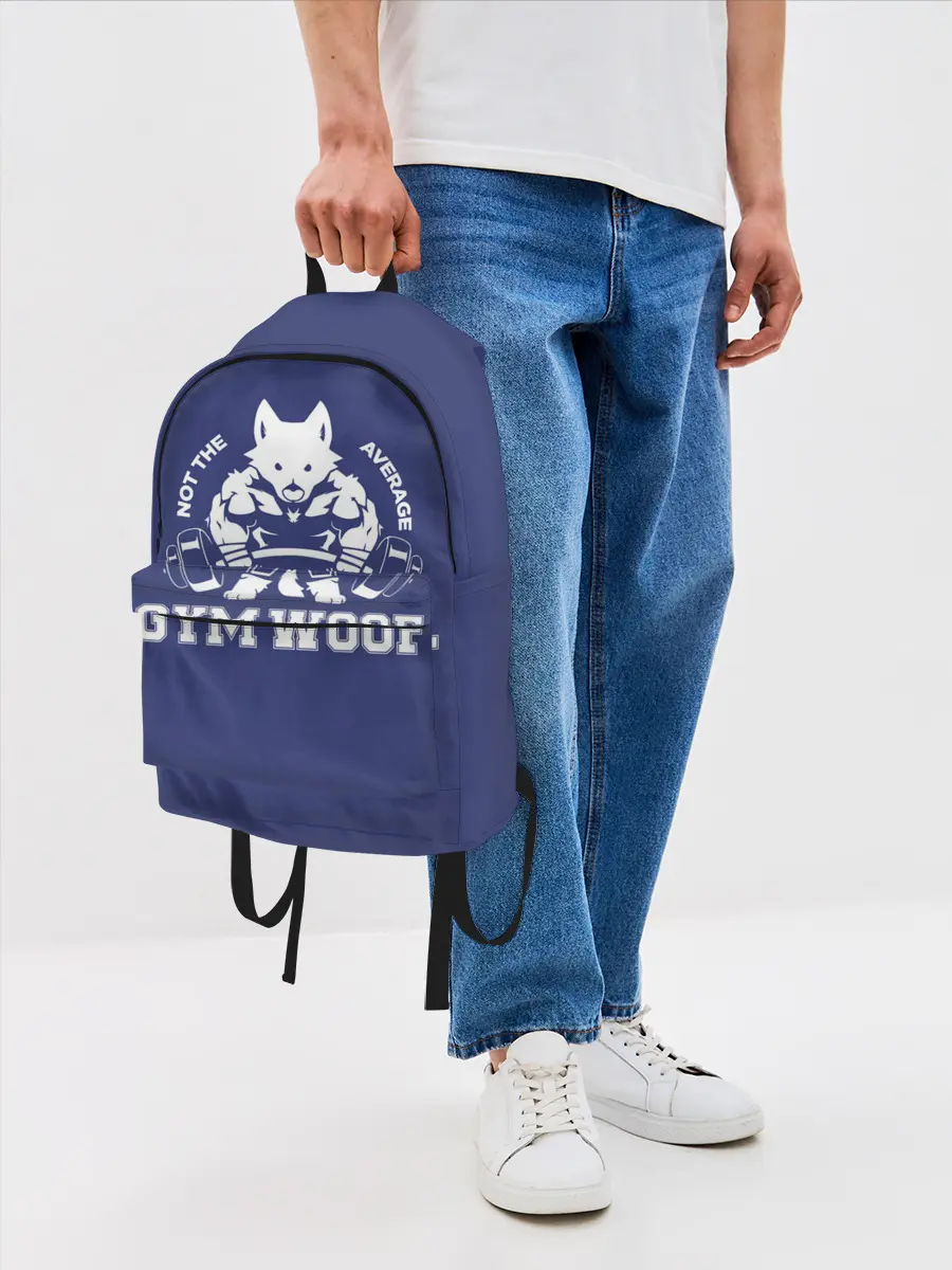 Рюкзак джинсовый / GYM WOOF