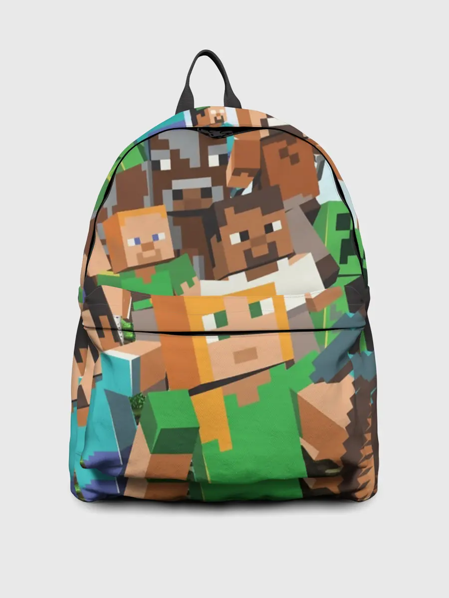 Рюкзак джинсовый / MINECRAFT
