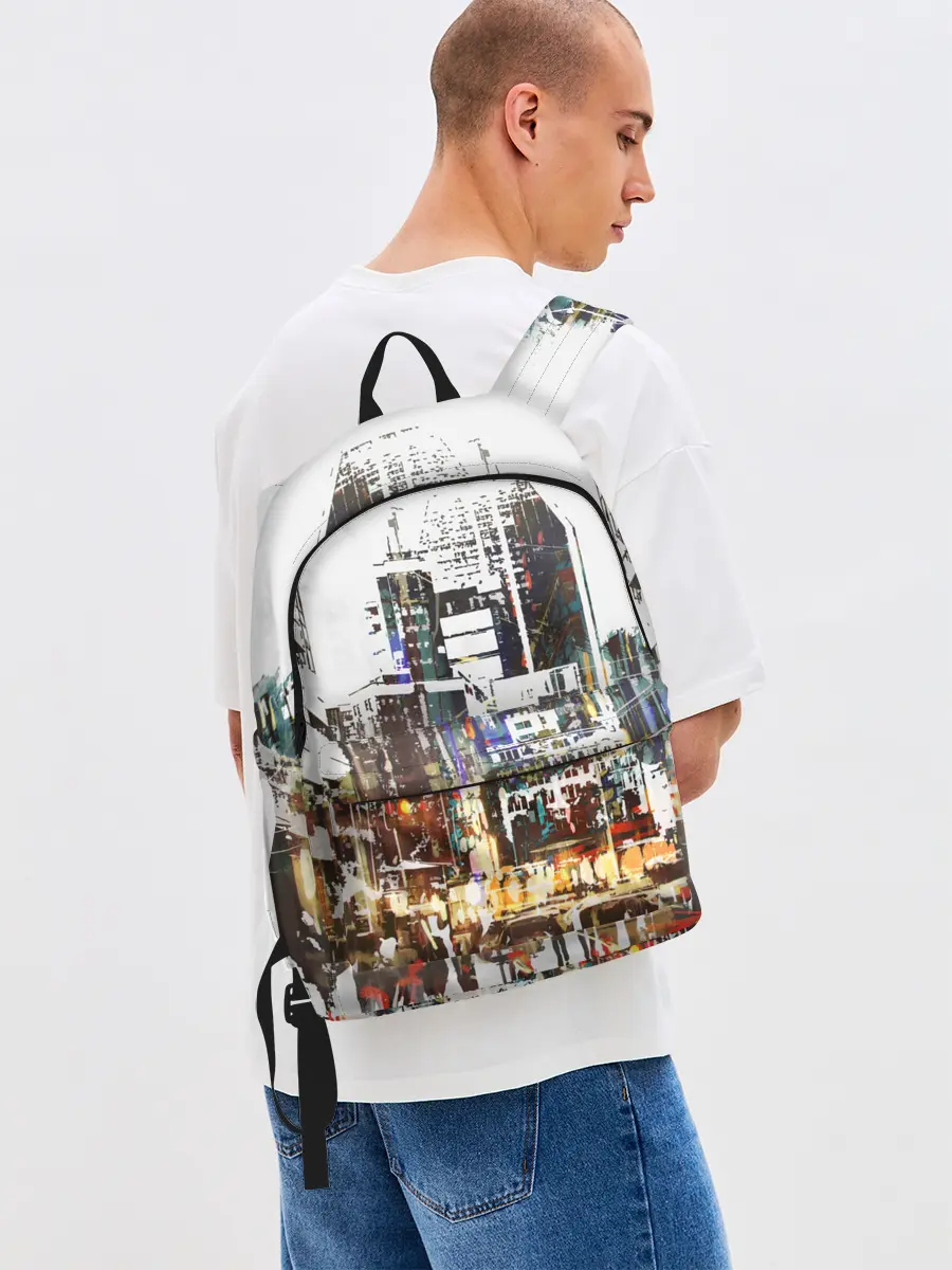 Рюкзак джинсовый / Мегаполис