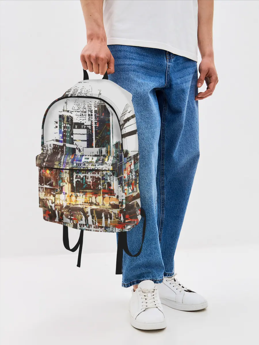 Рюкзак джинсовый / Мегаполис