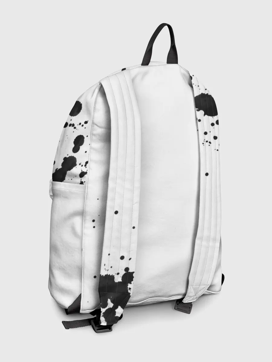 Рюкзак джинсовый / Белая эмблема Хвоста Феи