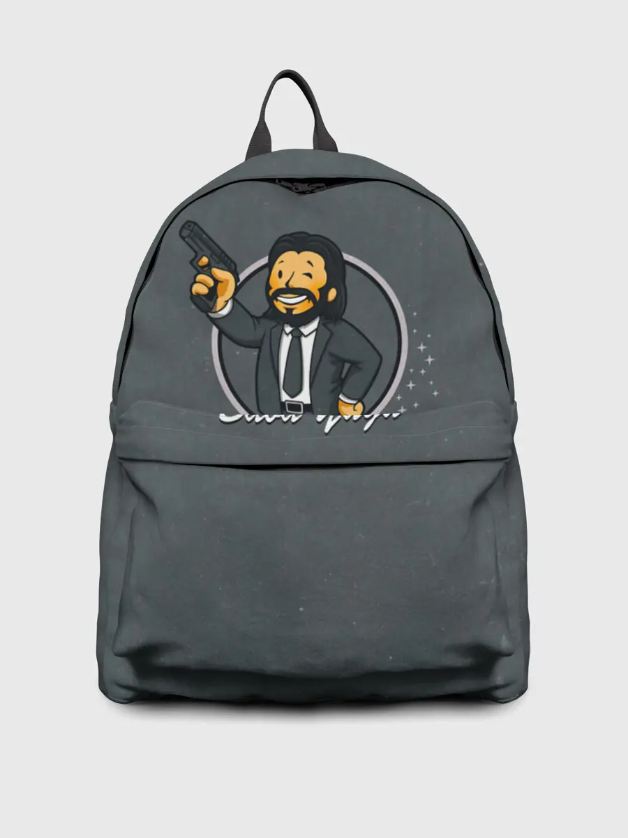 Рюкзак джинсовый / Baba Yaga