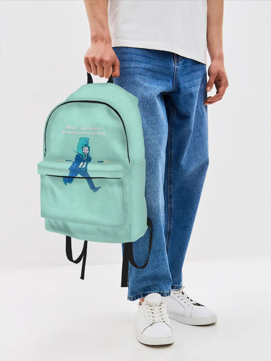 Рюкзак джинсовый / Джон Уик