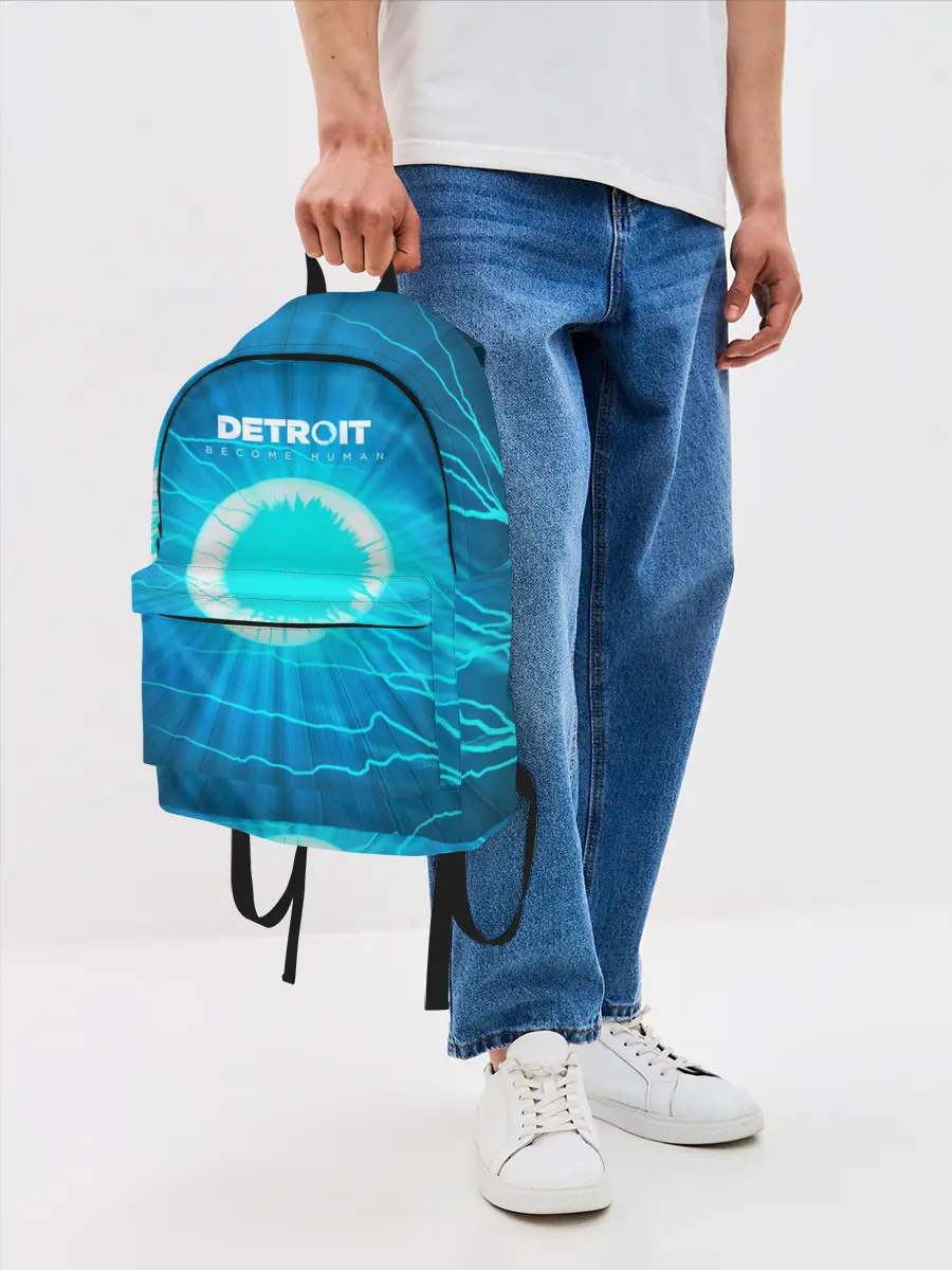 Рюкзак джинсовый / Detroit: Вecome Human