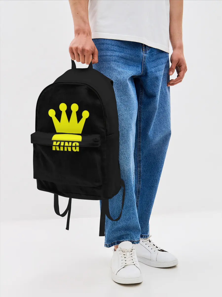Рюкзак джинсовый / King