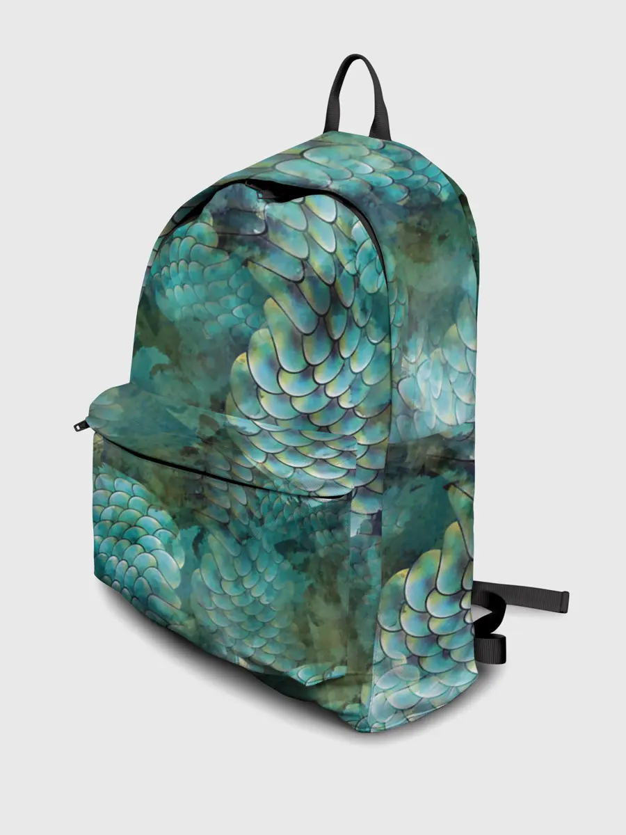 Рюкзак джинсовый / Чешуя русалки