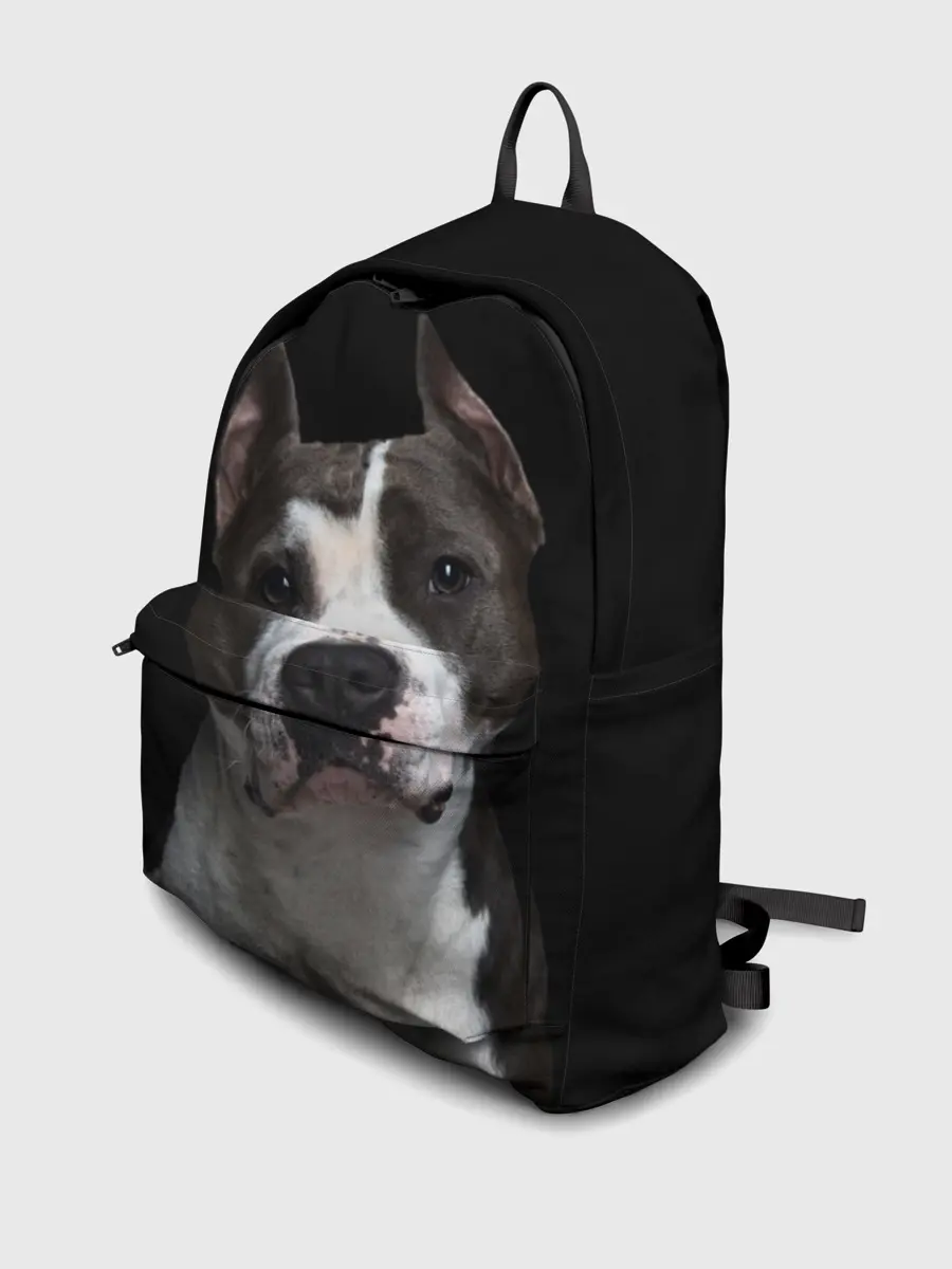 Рюкзак джинсовый / Американский питбуль