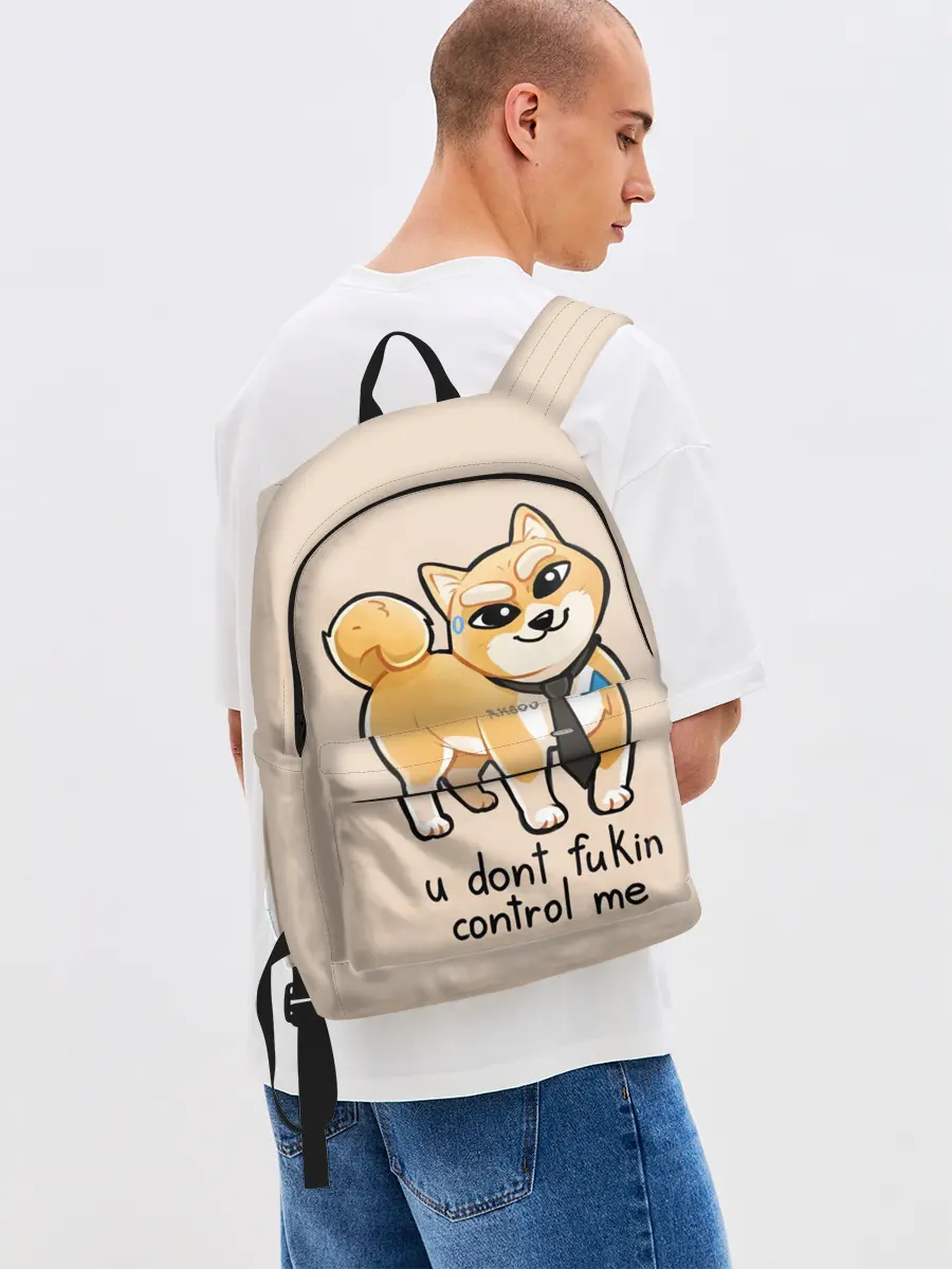 Рюкзак джинсовый / FUKIN CONTROL