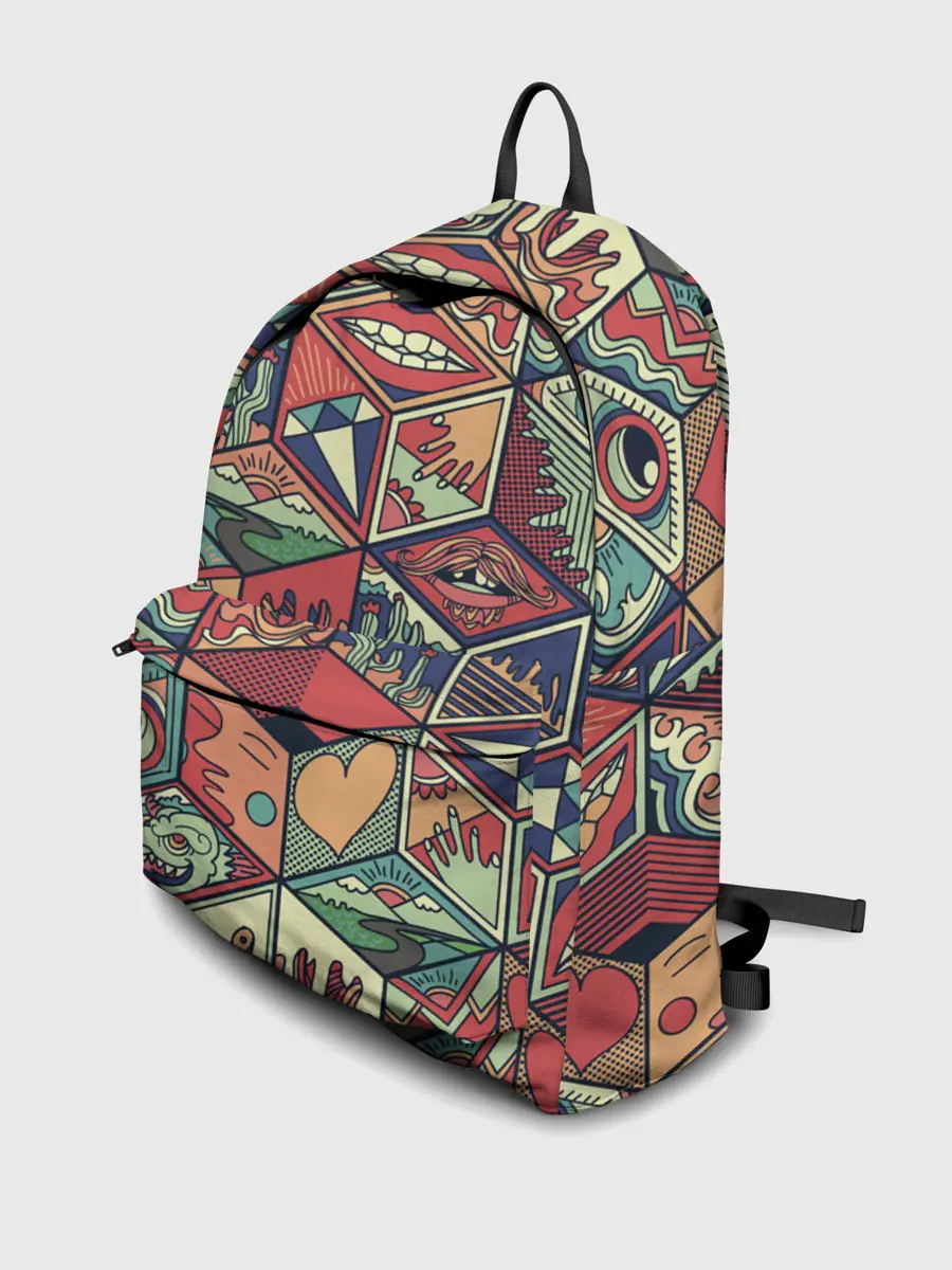 Рюкзак джинсовый / Психоделика