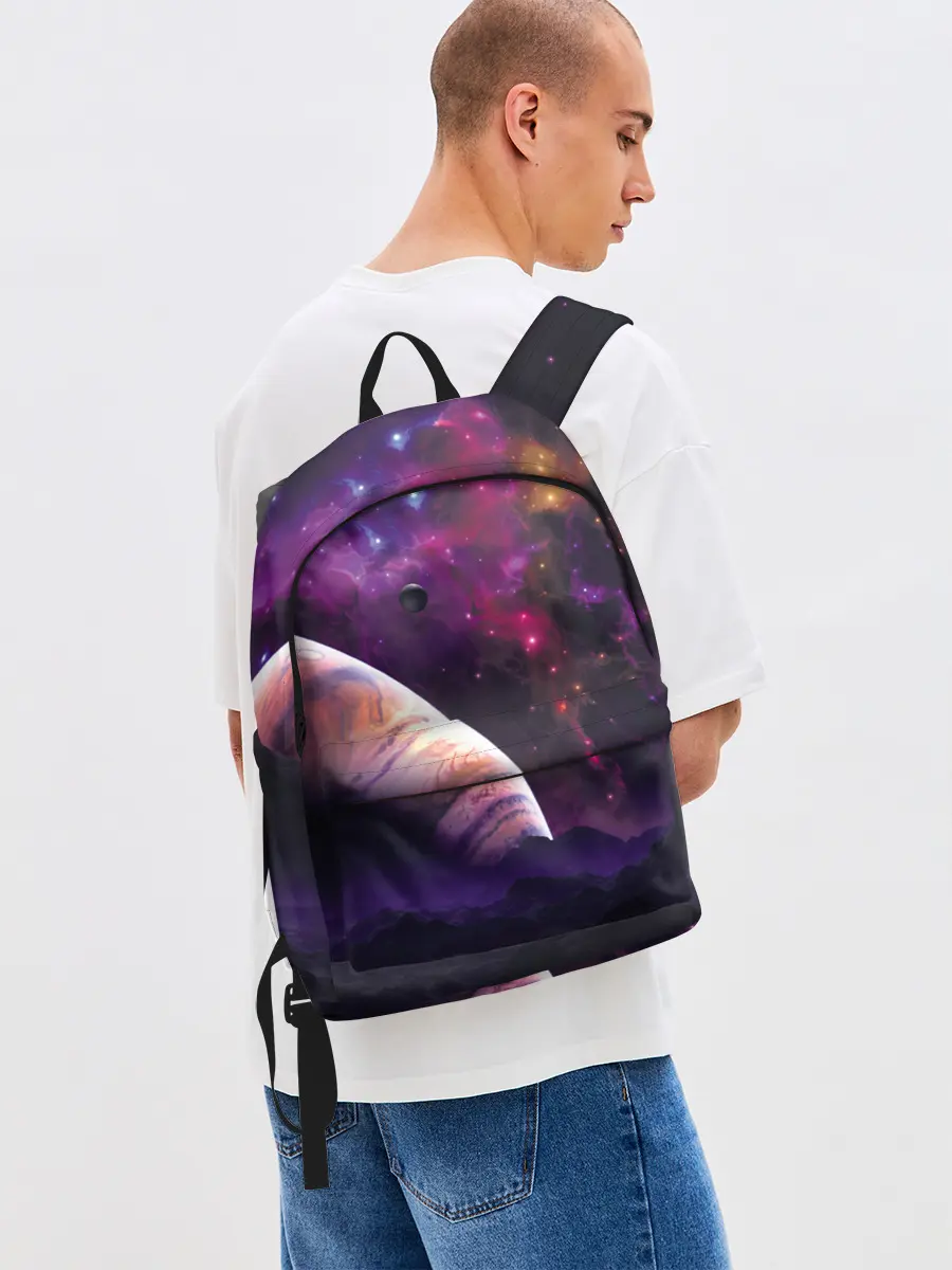 Рюкзак джинсовый / Космос