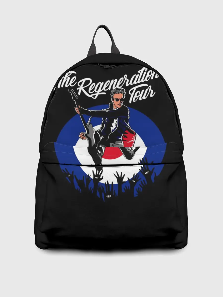 Рюкзак джинсовый / Доктор Кто