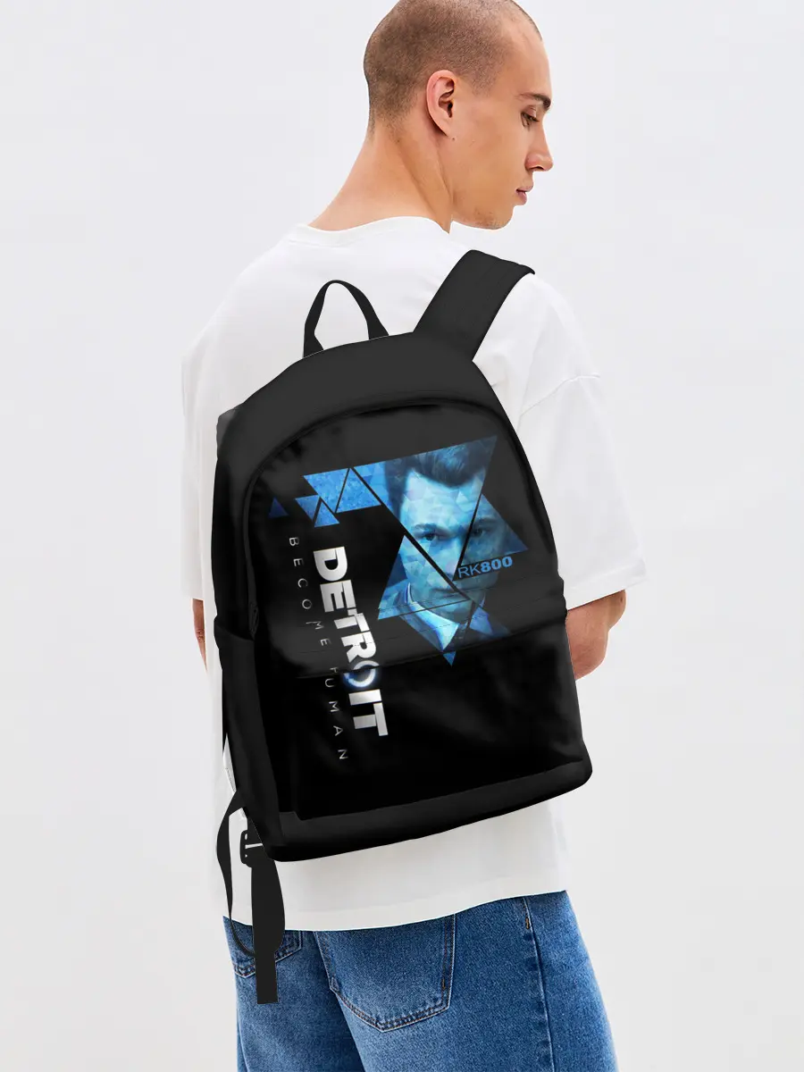 Рюкзак джинсовый / Detroit become human