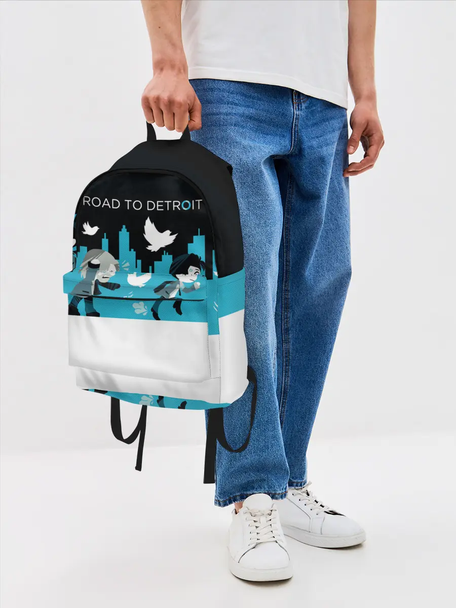 Рюкзак джинсовый / ROAD TO DETROIT