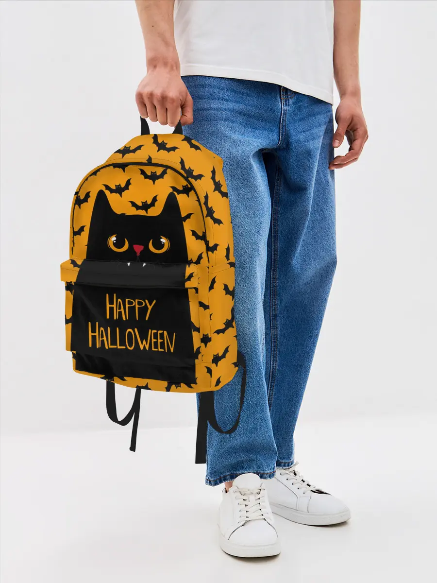 Рюкзак джинсовый / Happy Halloween