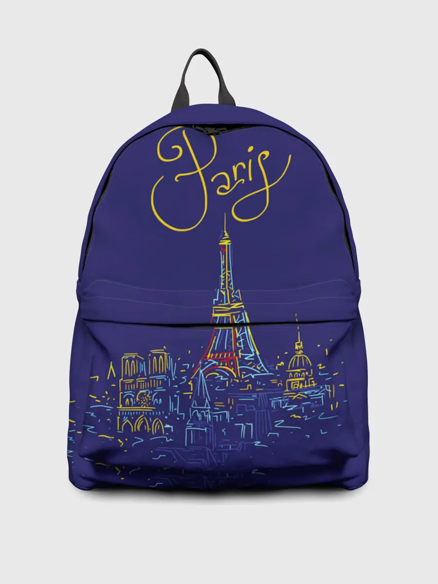 Рюкзак джинсовый / Париж