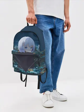 Рюкзак джинсовый / Origami Tobiichi