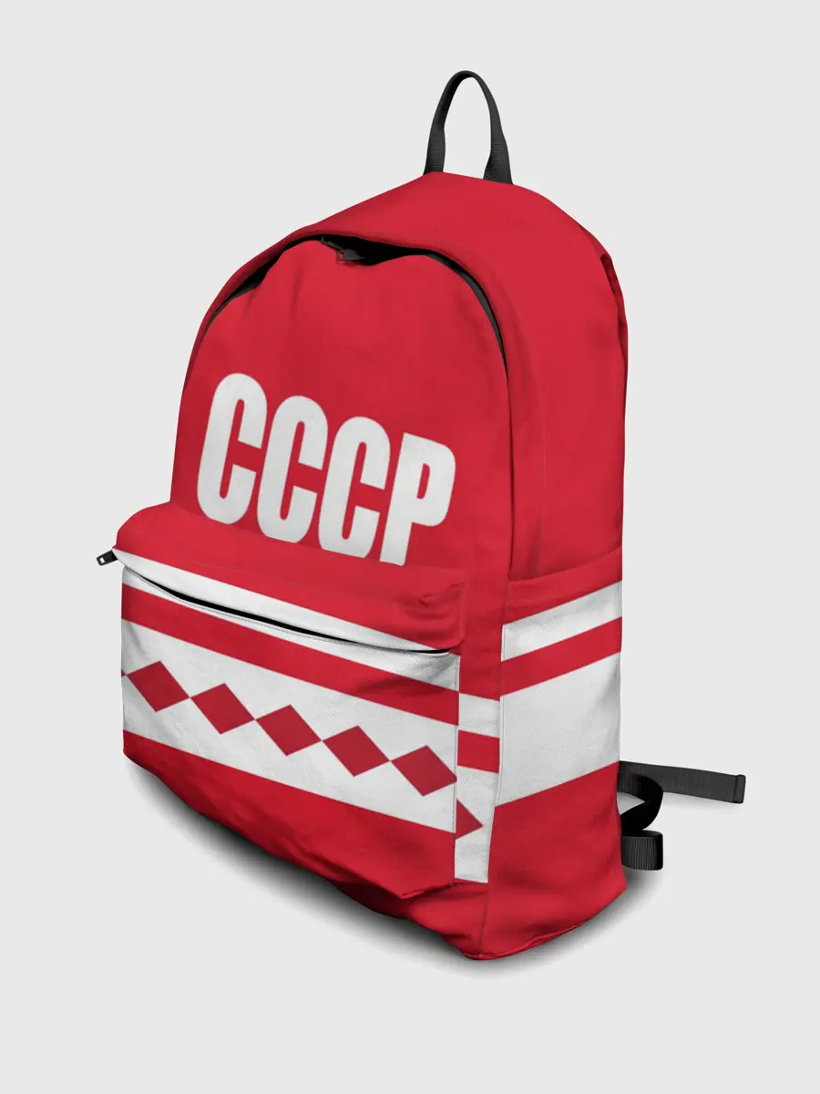 Рюкзак джинсовый / Хоккейный Болельщик СССР