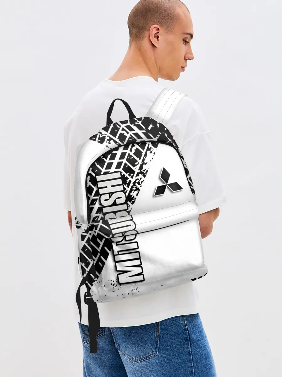 Рюкзак джинсовый / Mitsubishi