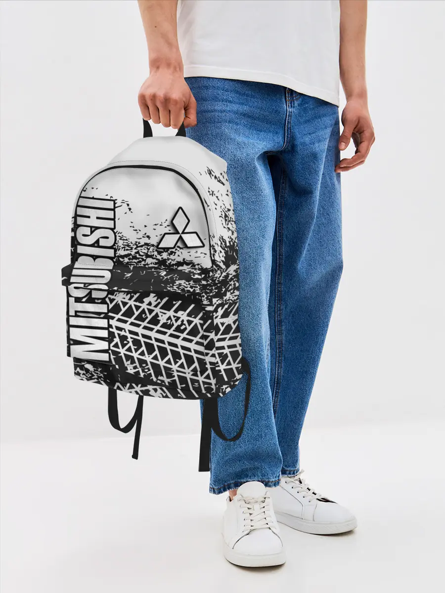 Рюкзак джинсовый / Mitsubishi