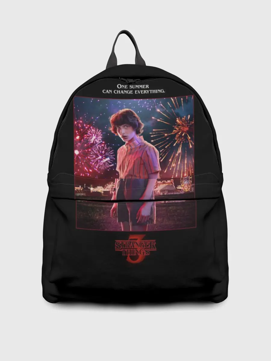 Рюкзак джинсовый / Mike Stranger Things 3