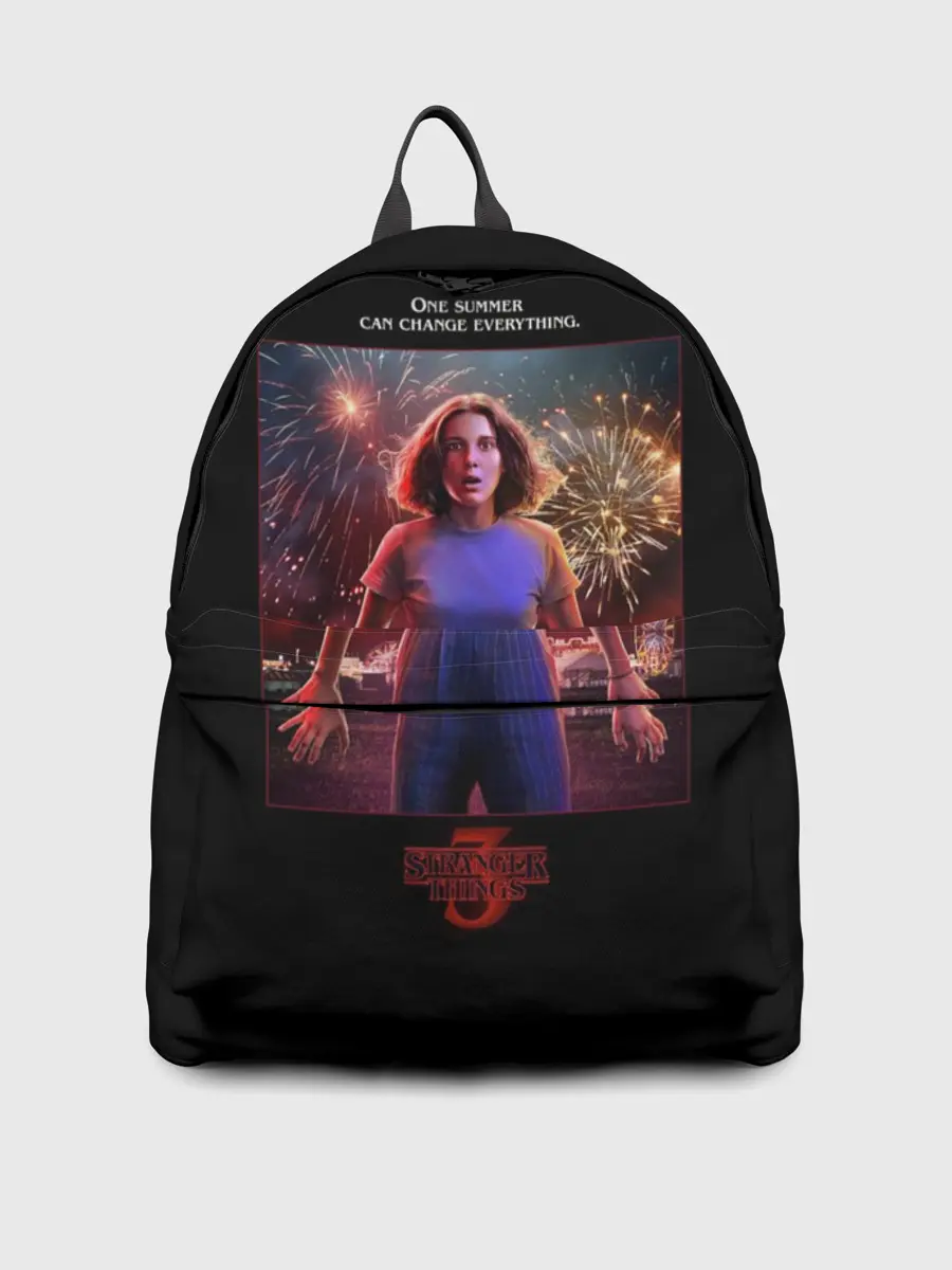 Рюкзак джинсовый / Eleven Stranger Things 3