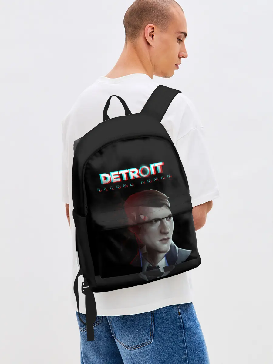 Рюкзак джинсовый / Detroit: Become Human.