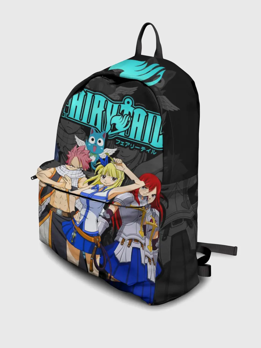 Рюкзак джинсовый / банда Фейри Тейл