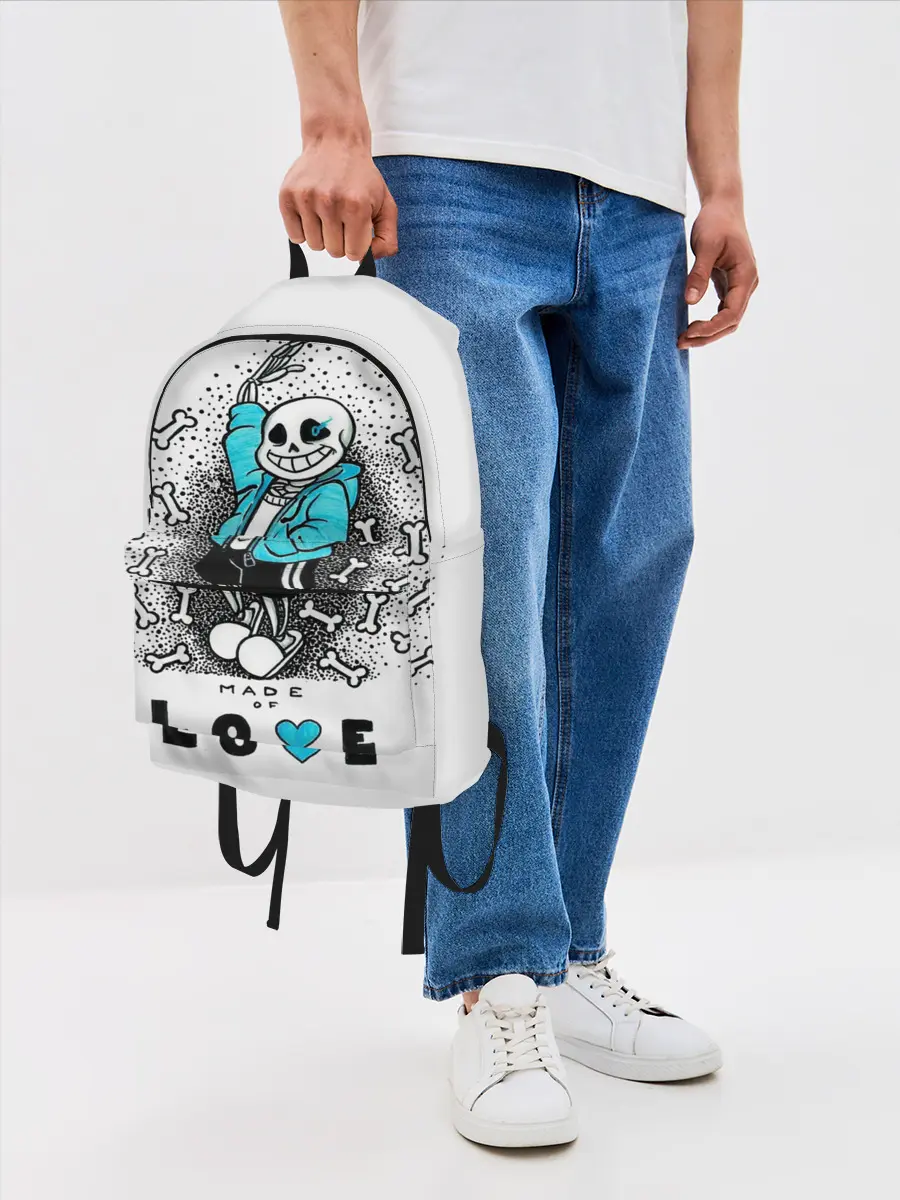 Рюкзак джинсовый / Made of love