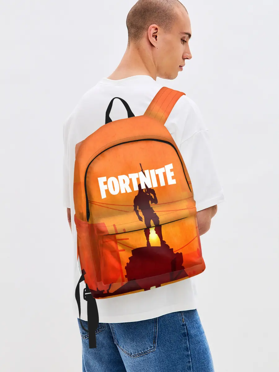 Рюкзак джинсовый / Fortnite.