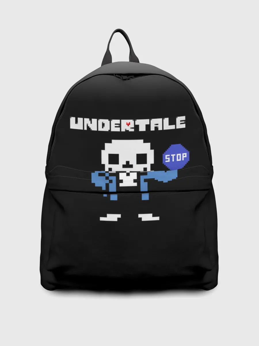 Рюкзак джинсовый / Undertale STOP.