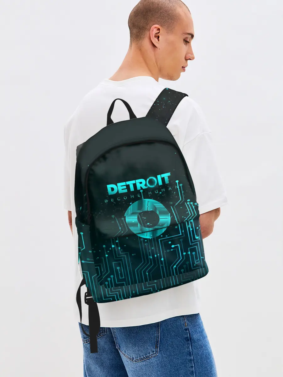 Рюкзак джинсовый / Detroit: Вecome Human