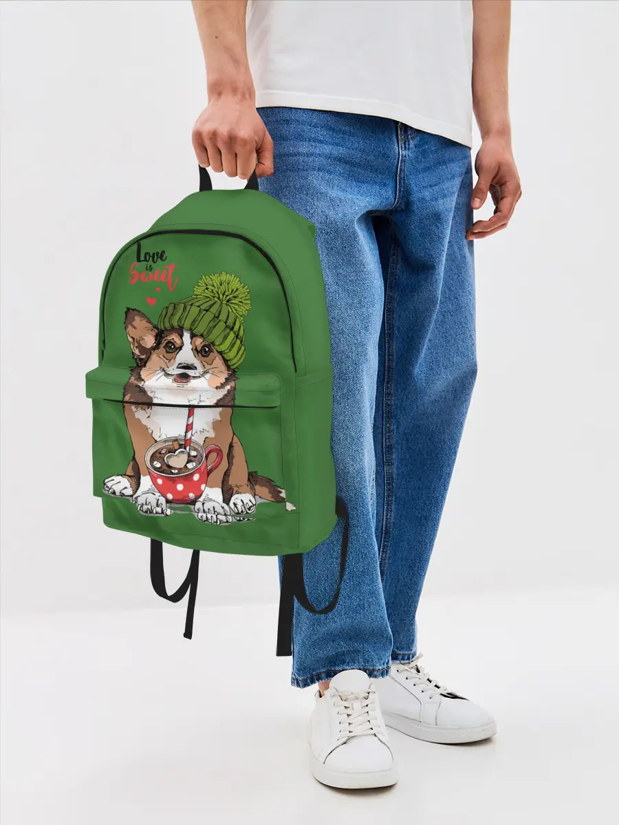 Рюкзак джинсовый / Love is sweet