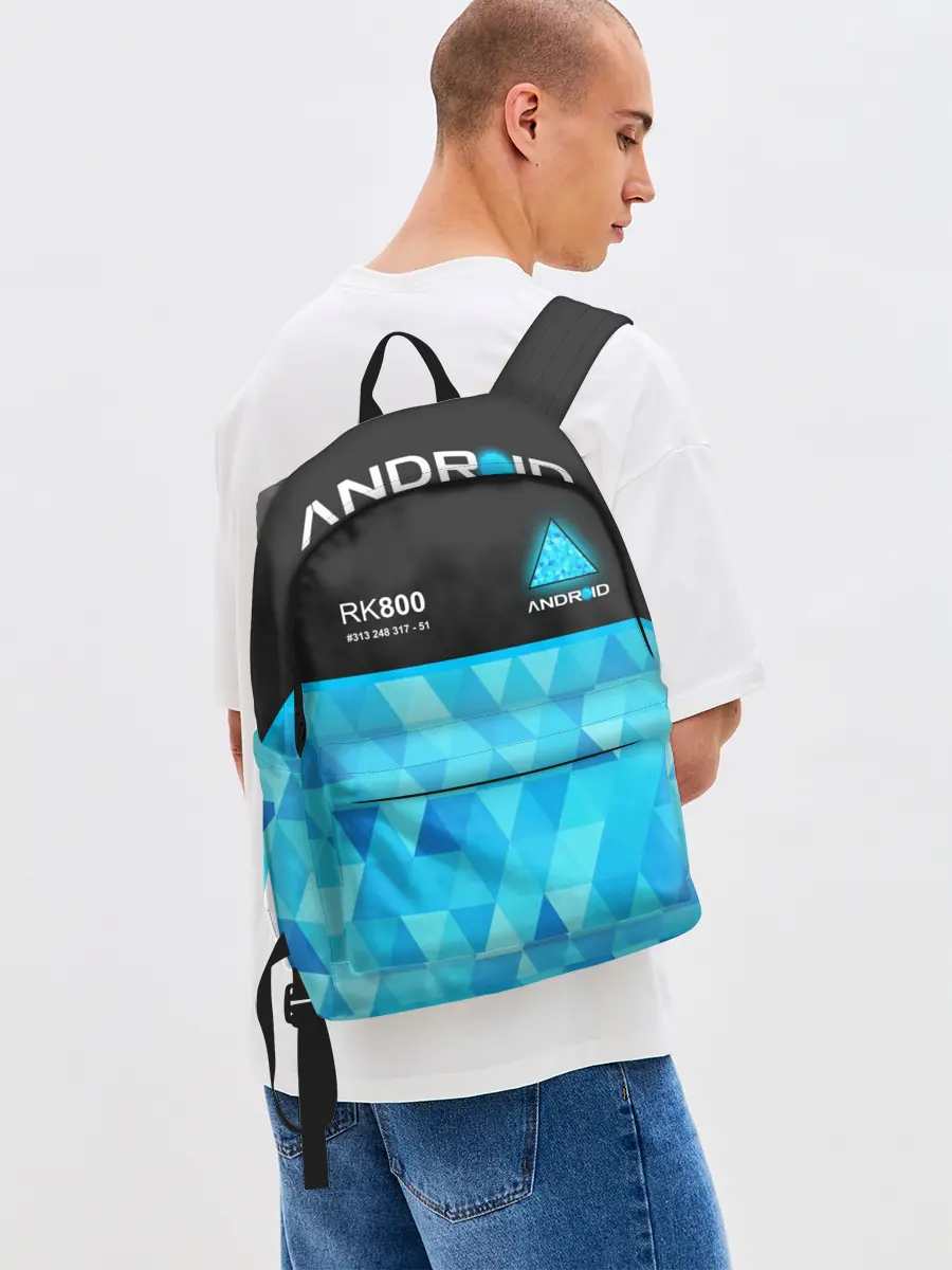 Рюкзак джинсовый / RK800 КОННОР