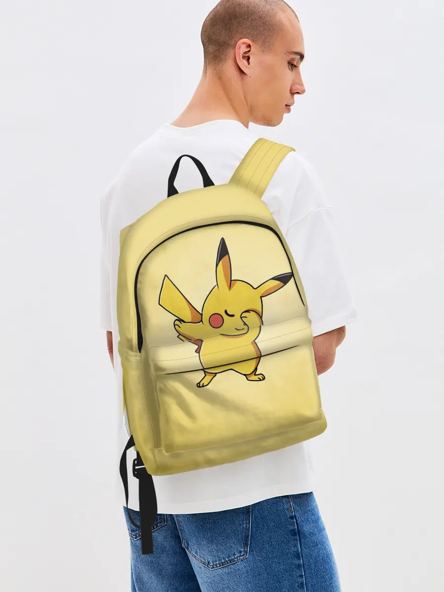 Рюкзак джинсовый / Pikachu Pika Pika