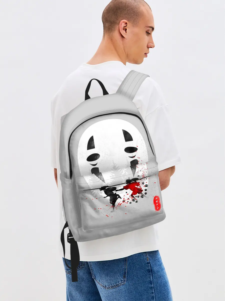 Рюкзак джинсовый / Тихиро и Хаку убегают