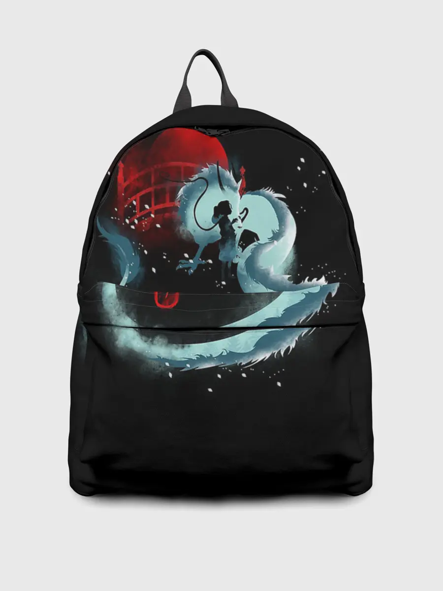 Рюкзак джинсовый / Дракон Хаку