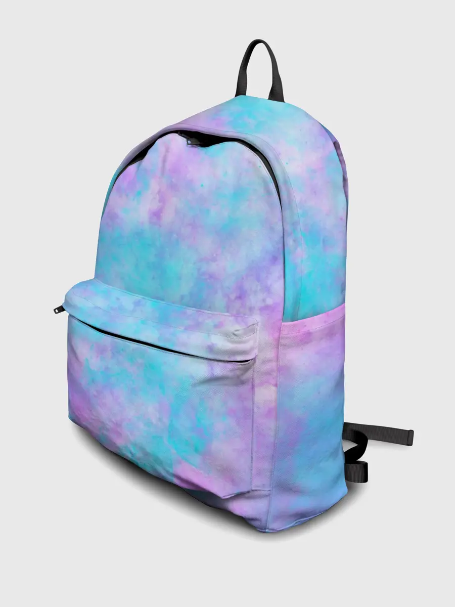 Рюкзак джинсовый / Мрамор Tie Dye