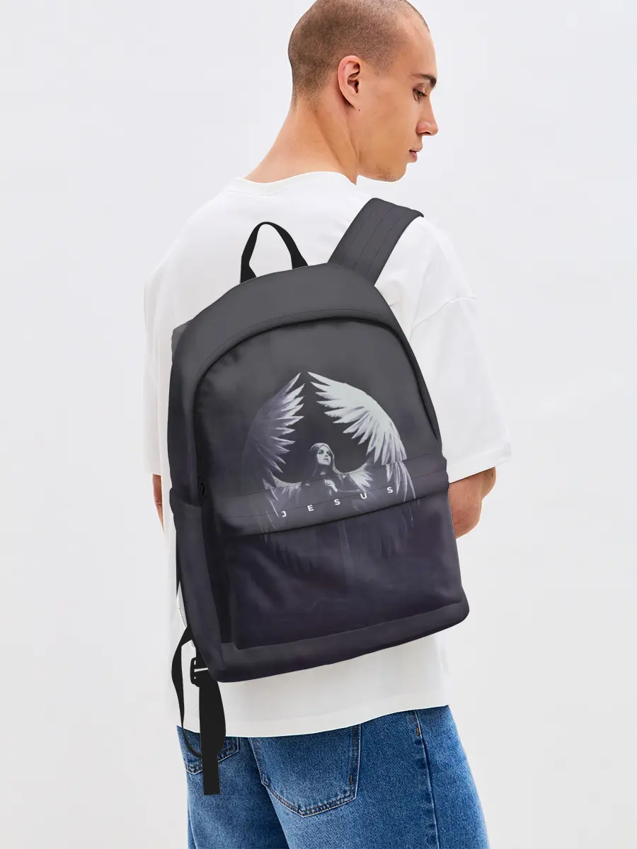 Рюкзак джинсовый / ДЖИЗУС - JESUS2